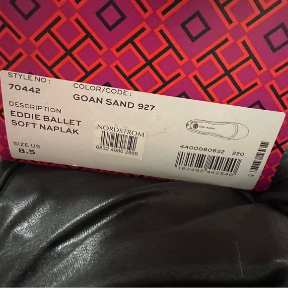 Tory Burch size 8.5 Eddie ballet flat - Picture 4 of 4